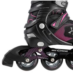 Patine cu rotile Nils Extreme NA9080 35-38 (Black/Purple) Thumb