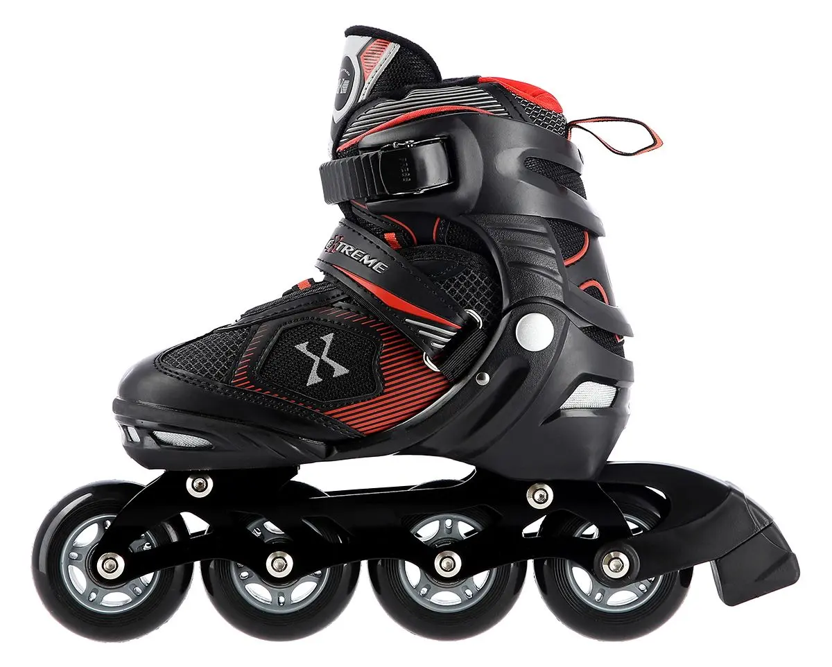 Patine cu rotile Nils Extreme NA9080 35-38 (Black/Red) - 4