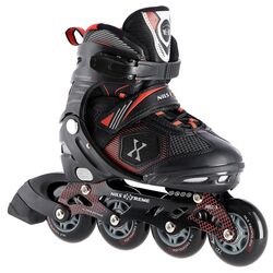 Patine cu rotile Nils Extreme NA9080 39-42 (Black/Red)