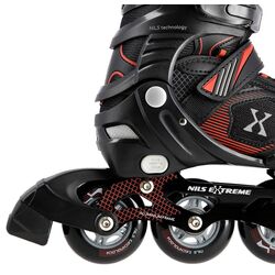 Роликовые коньки Nils Extreme NA9080 39-42 (Black/Red) Thumb