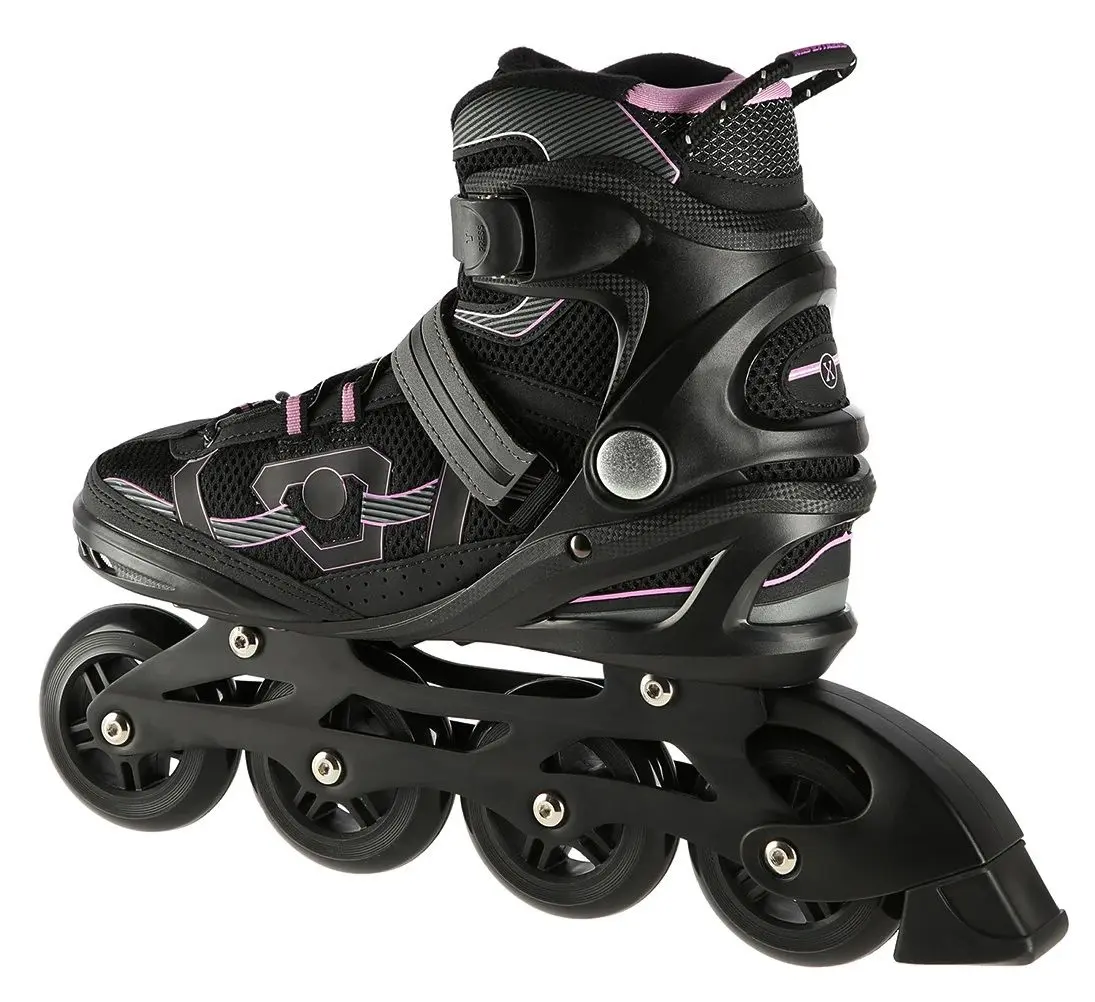 Роликовые коньки Nils Extreme NA9157 38 (Black/Purple) - 2