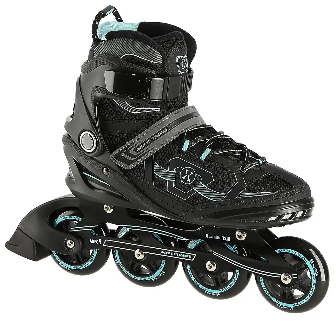 Patine cu rotile Nils Extreme NA9157 42 (Black/Mint)