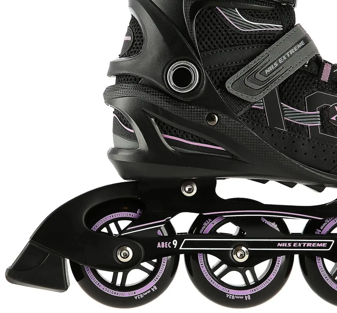 Patine cu rotile Nils Extreme NA9157 42 (Black/Purple) - 6