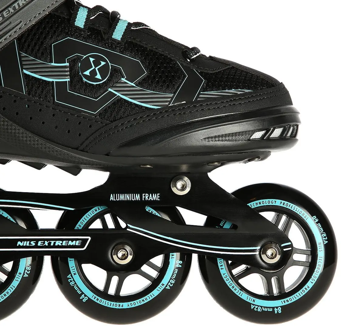 Patine cu rotile Nils Extreme NA9157 44 (Black/Mint) - 6