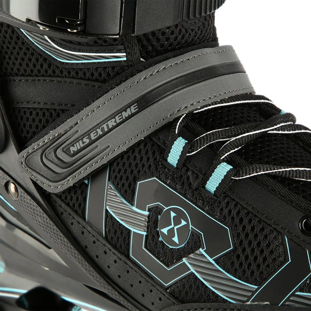 Patine cu rotile Nils Extreme NA9157 44 (Black/Mint) - 8