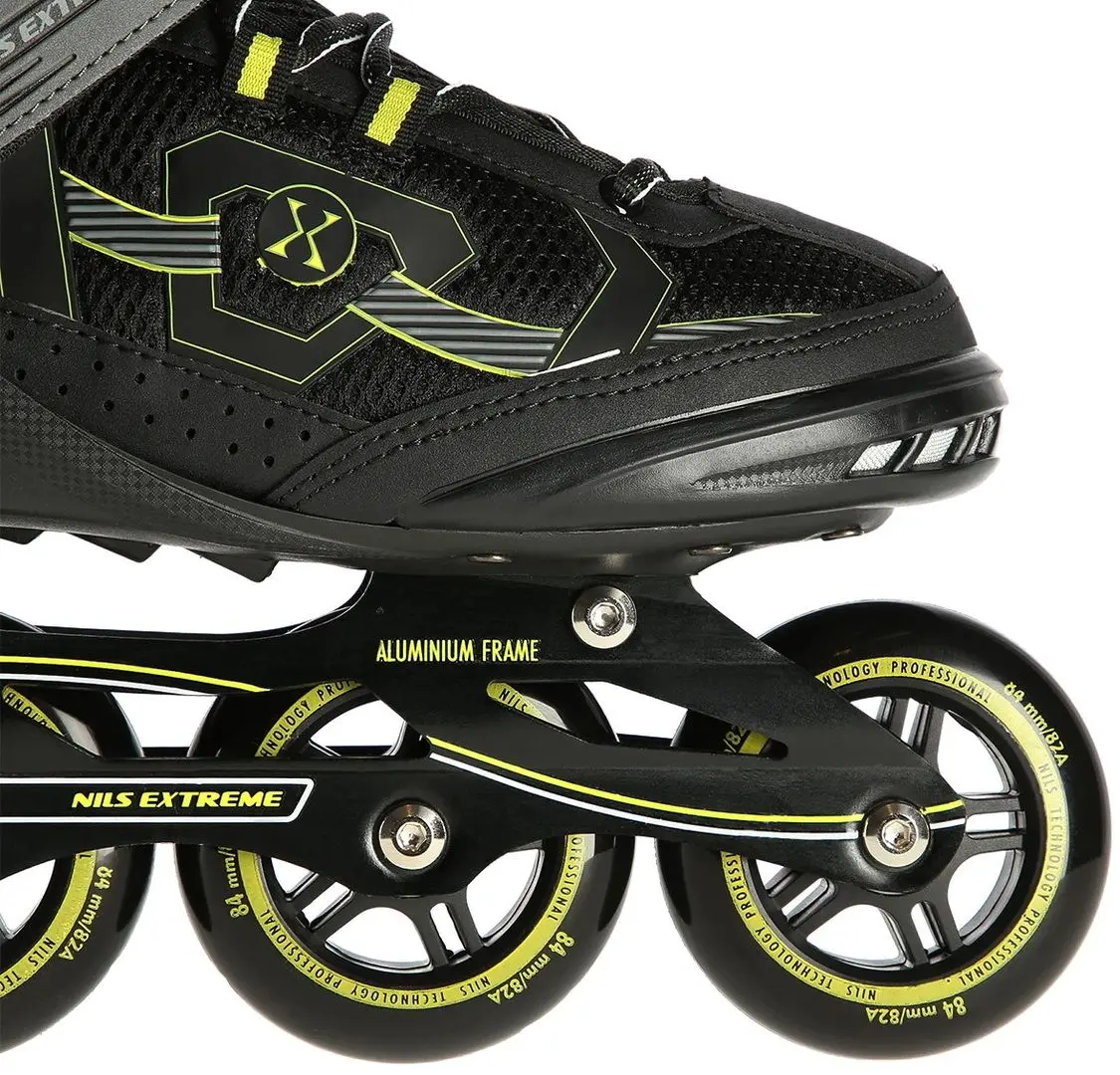 Patine cu rotile Nils Extreme NA9157 44 (Black/Yellow) - 5