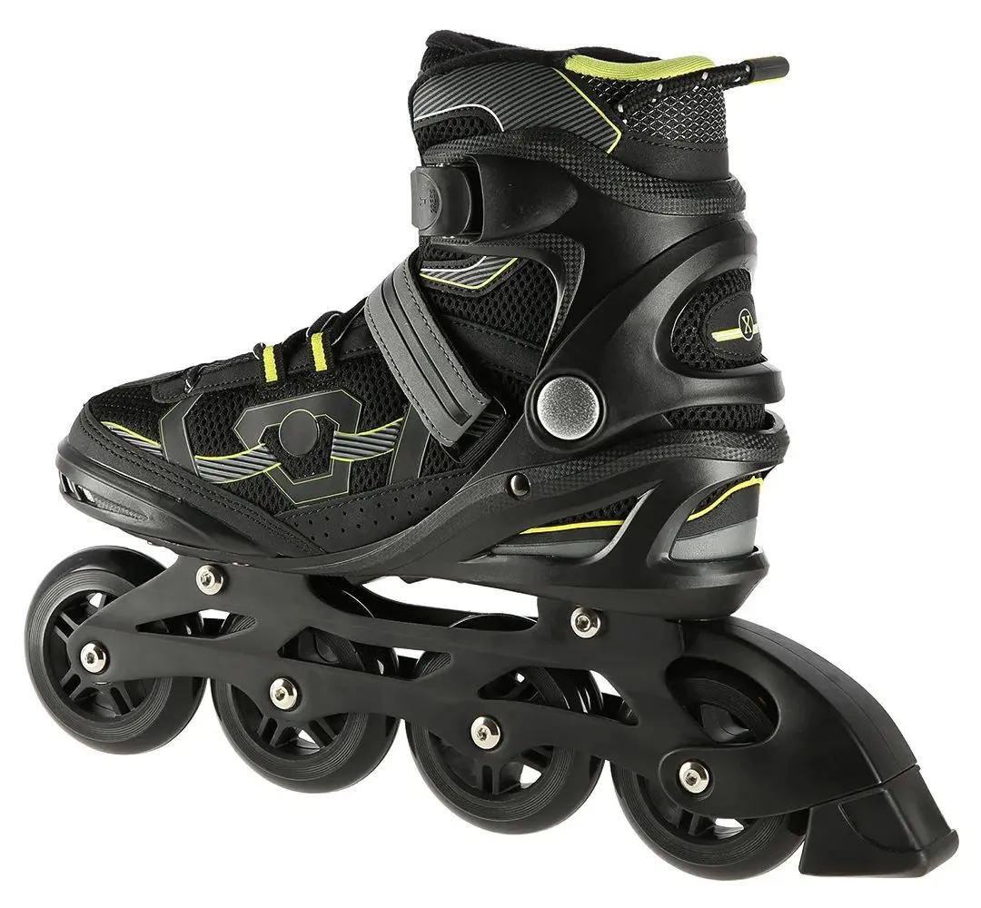 Роликовые коньки Nils Extreme NA9157 45 (Black/Yellow) - 2