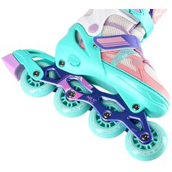 Patine cu rotile Nils Extreme NJ1828A M 35-38 (White/Mint) Thumb