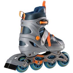 Patine cu rotile Nils Extreme NJ1828A S 31-34 (Gray/Orange) Thumb