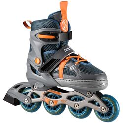 Patine cu rotile Nils Extreme NJ1828A S 31-34 (Gray/Orange)