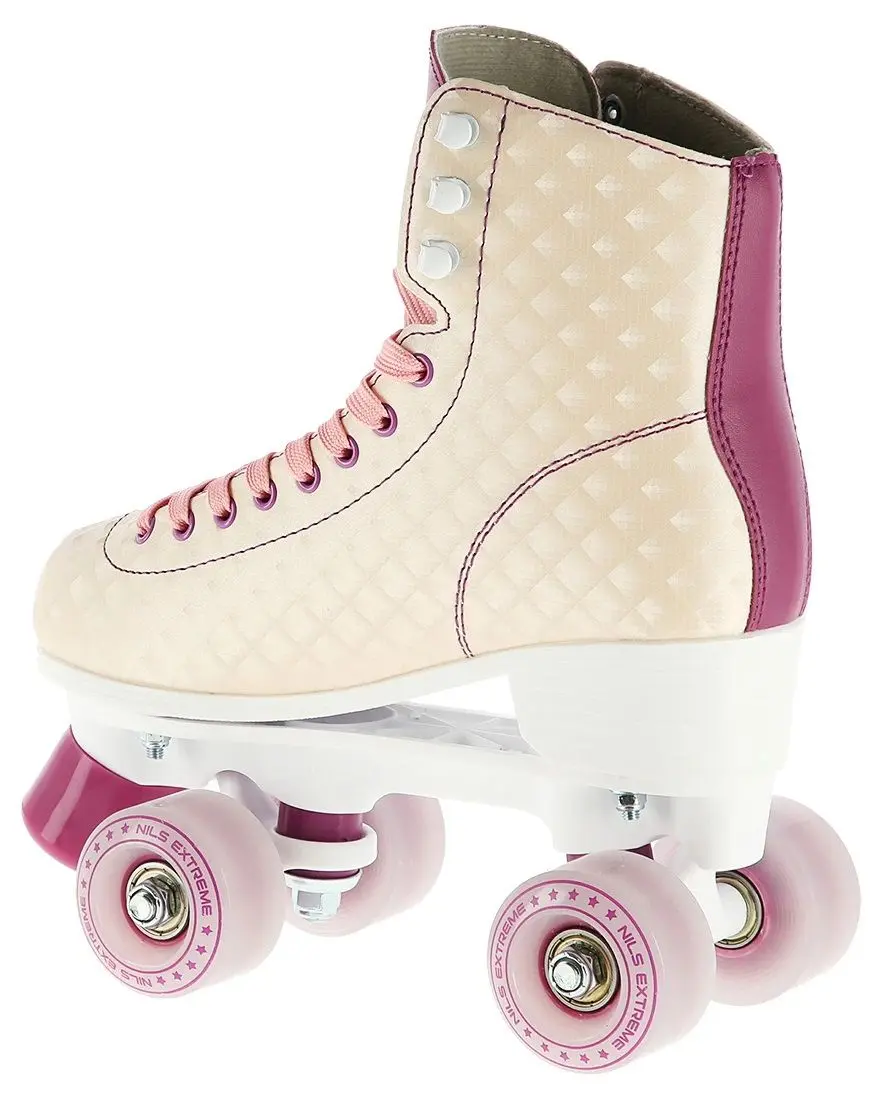 Patine cu rotile Nils Extreme NQ14110 42 (Cream/Pink) - 2