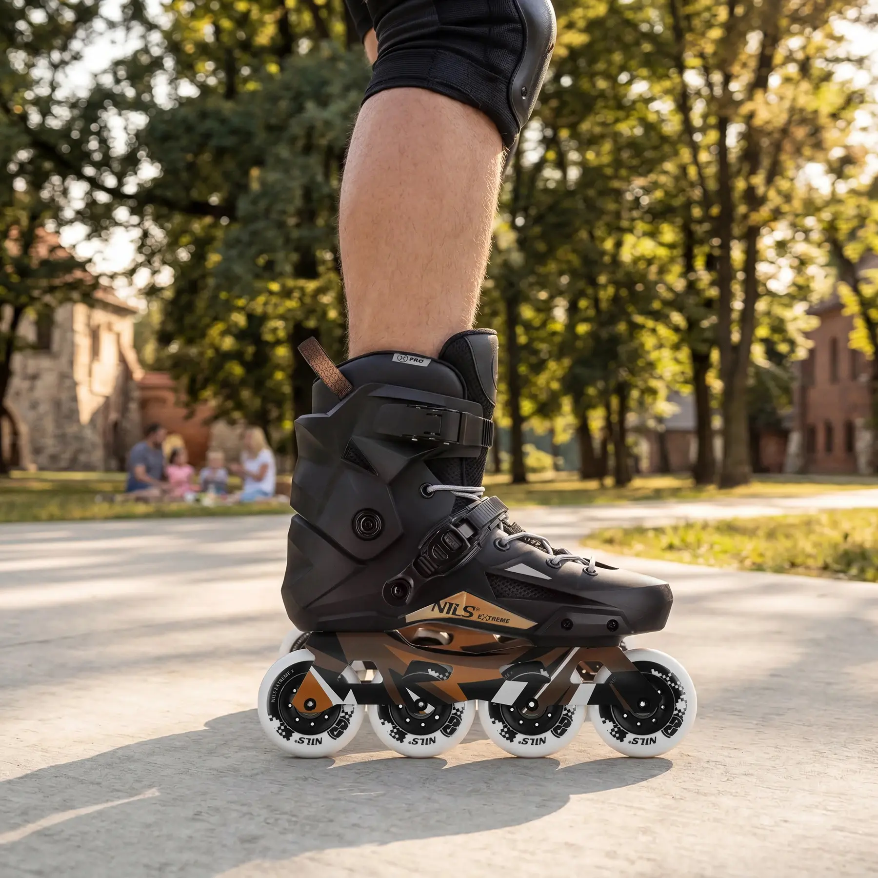 Patine cu rotile Nils Extreme Slayd NA1601 39 (Black) - 8