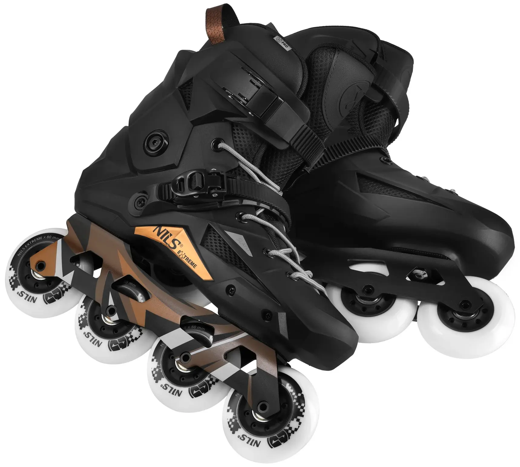 Patine cu rotile Nils Extreme Slayd NA1601 40 (Black) - 4