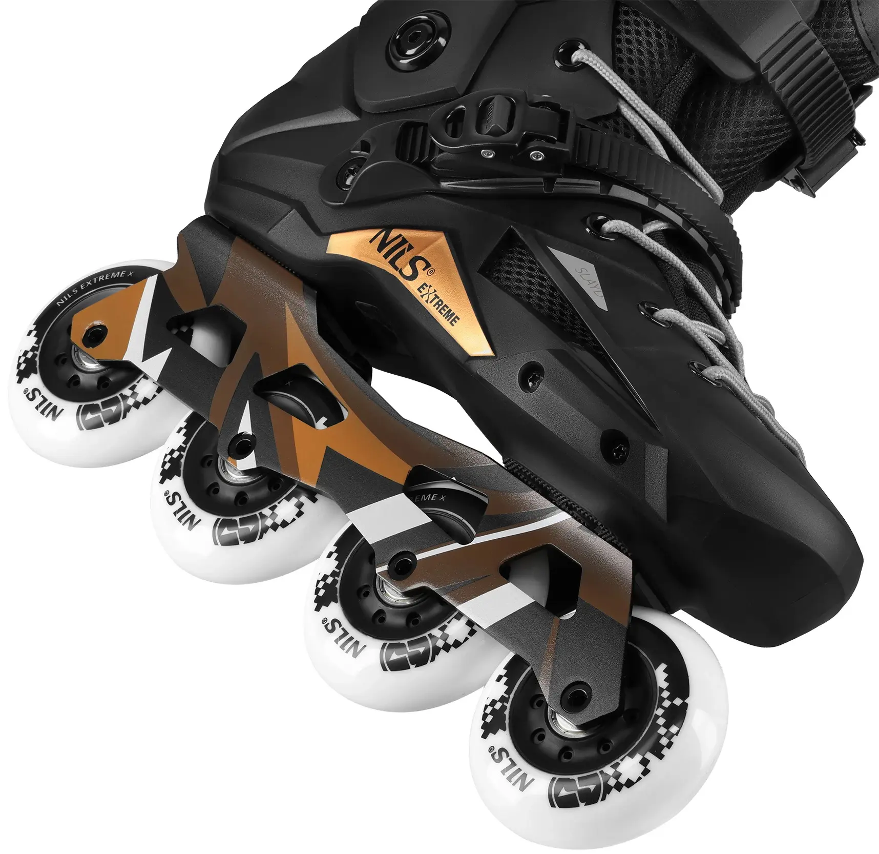 Patine cu rotile Nils Extreme Slayd NA1601 44 (Black) - 6