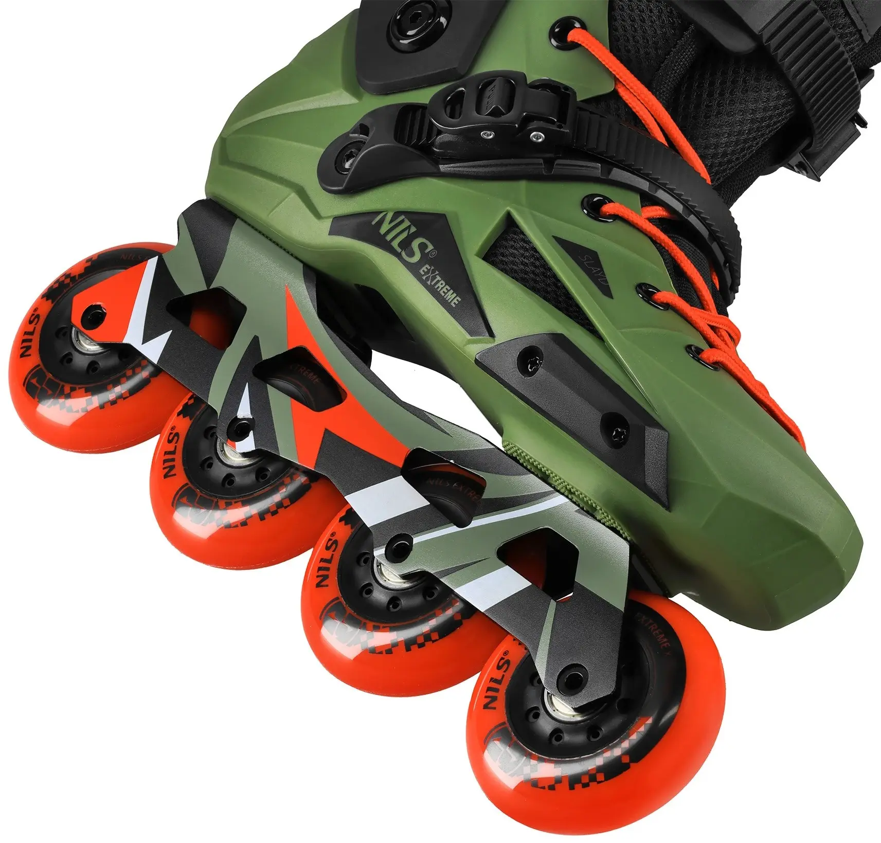 Patine cu rotile Nils Extreme Slayd NA1601 44 (Green) - 6