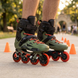 Patine cu rotile Nils Extreme Slayd NA1601 45 (Green) Thumb
