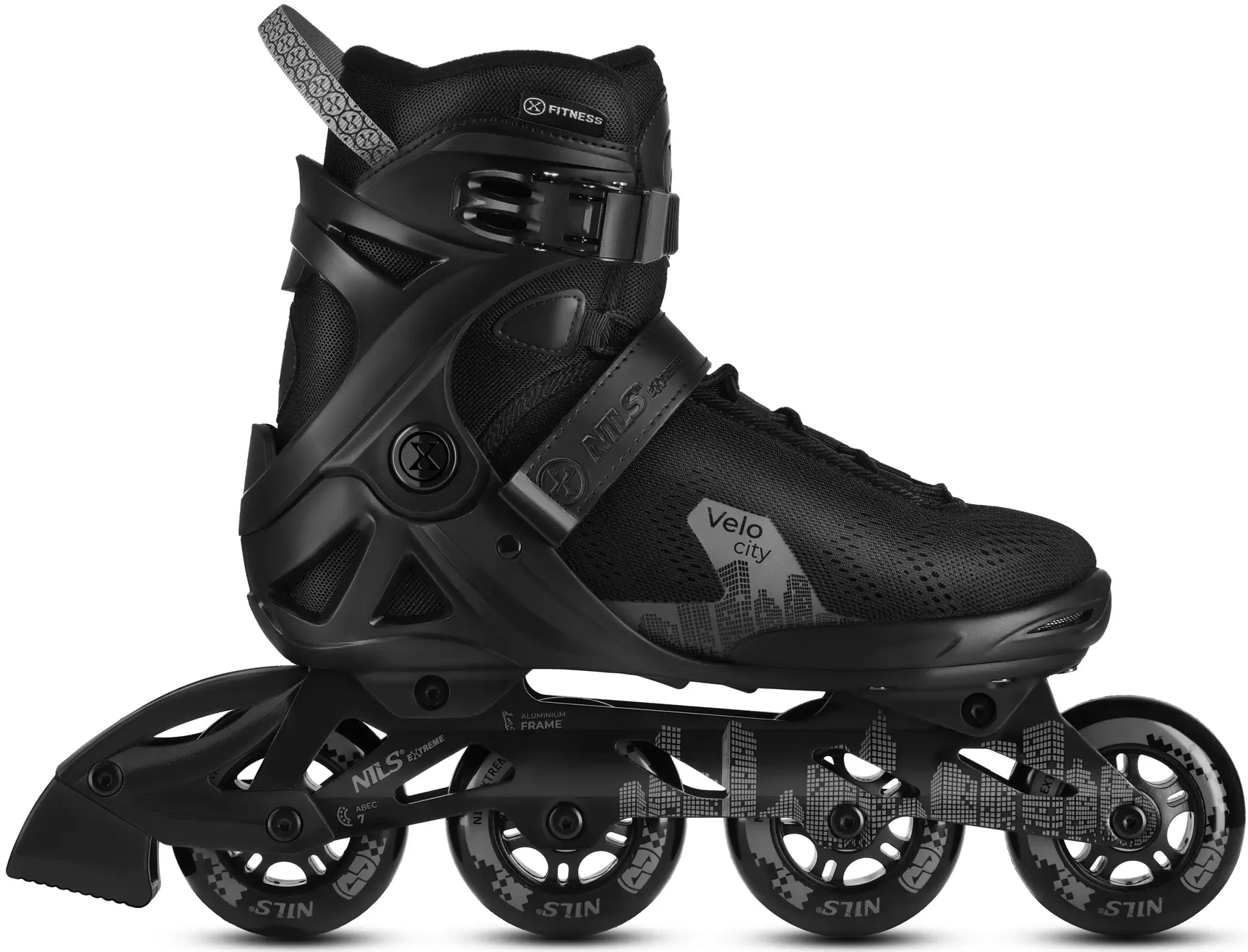 Patine cu rotile Nils Extreme Velo City NA623 37 (Black) - 2