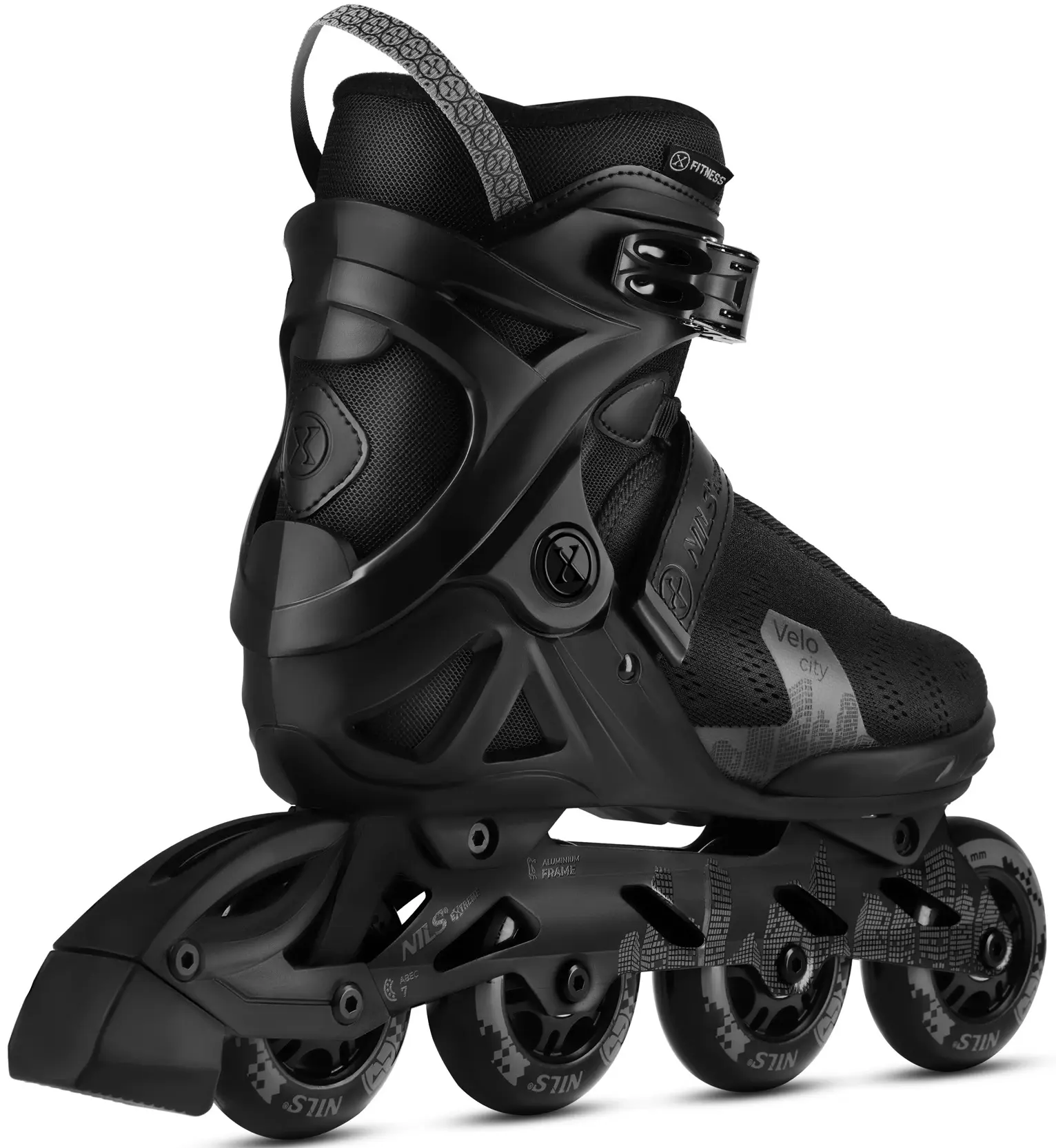 Patine cu rotile Nils Extreme Velo City NA623 39 (Black) - 3