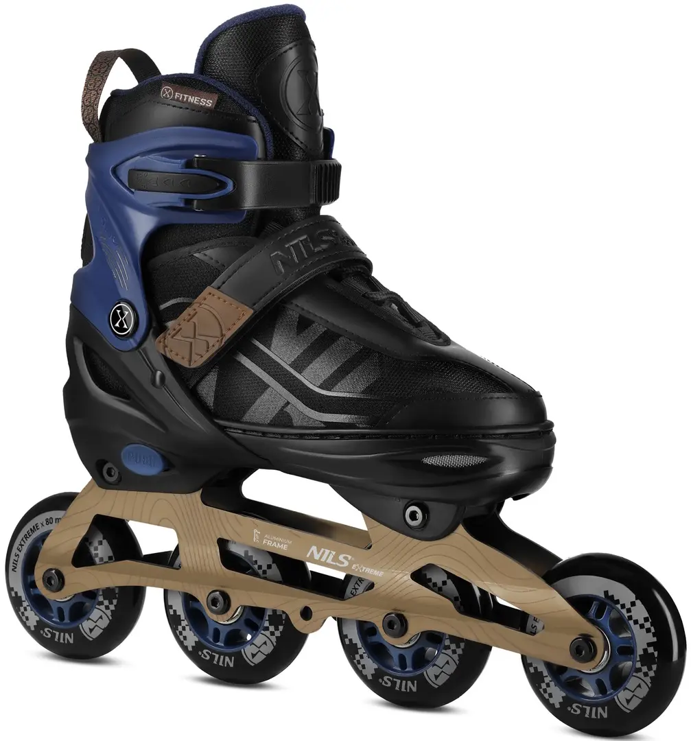 Patine cu rotile Nils Extreme Velto NA684 L 39-42 (Dark Blue)