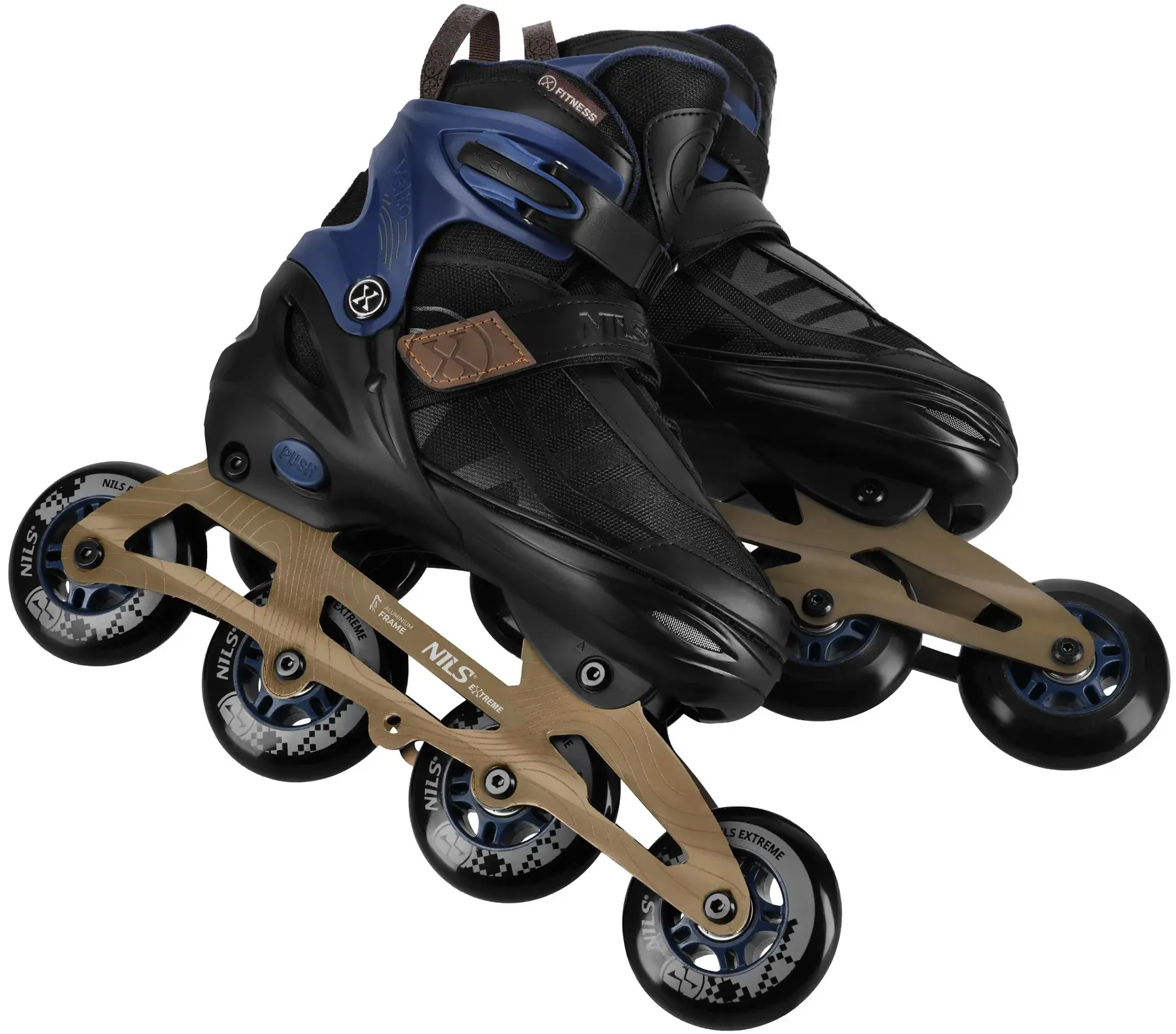 Patine cu rotile Nils Extreme Velto NA684 M 35-38 (Dark Blue) - 4