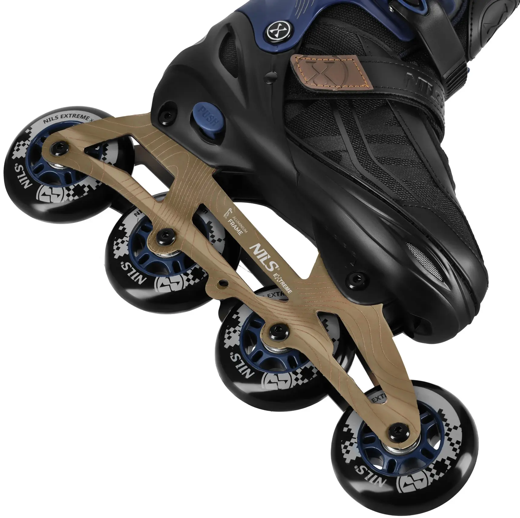 Patine cu rotile Nils Extreme Velto NA684 M 35-38 (Dark Blue) - 6