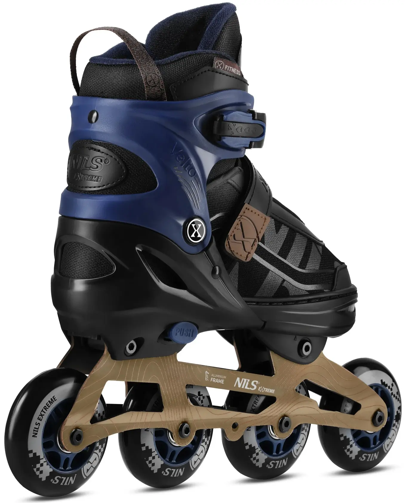 Patine cu rotile Nils Extreme Velto NA684 XL 42-45 (Dark Blue) - 3