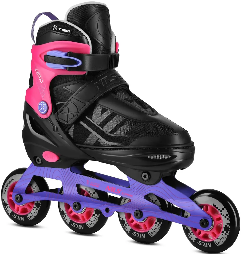Patine cu rotile Nils Extreme Velto NA684 XL 42-45 (Pink)