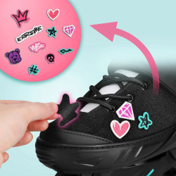 Patine cu rotile Nils Extreme Vibe NA2053A M 37-40 (Pink) Thumb