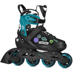 Patine cu rotile Nils Extreme Vibe NA2053A M 37-40 (Turquoise)