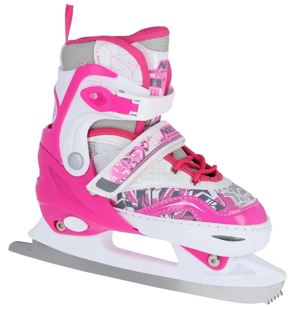 Роликовые коньки Nils Extreme 2in1 NF10927 39-42 (Dark Pink) - 2