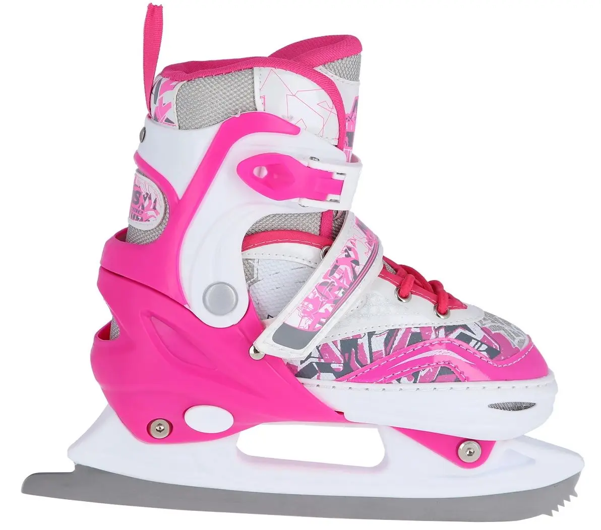 Роликовые коньки Nils Extreme 2in1 NF10927 39-42 (Dark Pink) - 3