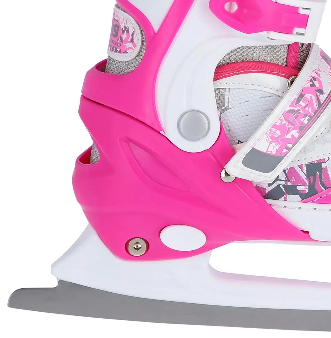 Роликовые коньки Nils Extreme 2in1 NF10927 39-42 (Dark Pink) - 4