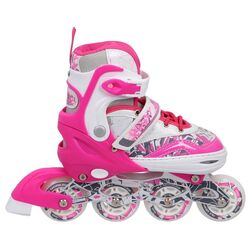 Роликовые коньки Nils Extreme 2in1 NF10927 39-42 (Dark Pink) Thumb