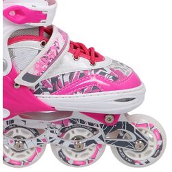 Роликовые коньки Nils Extreme 2in1 NF10927 39-42 (Dark Pink) Thumb