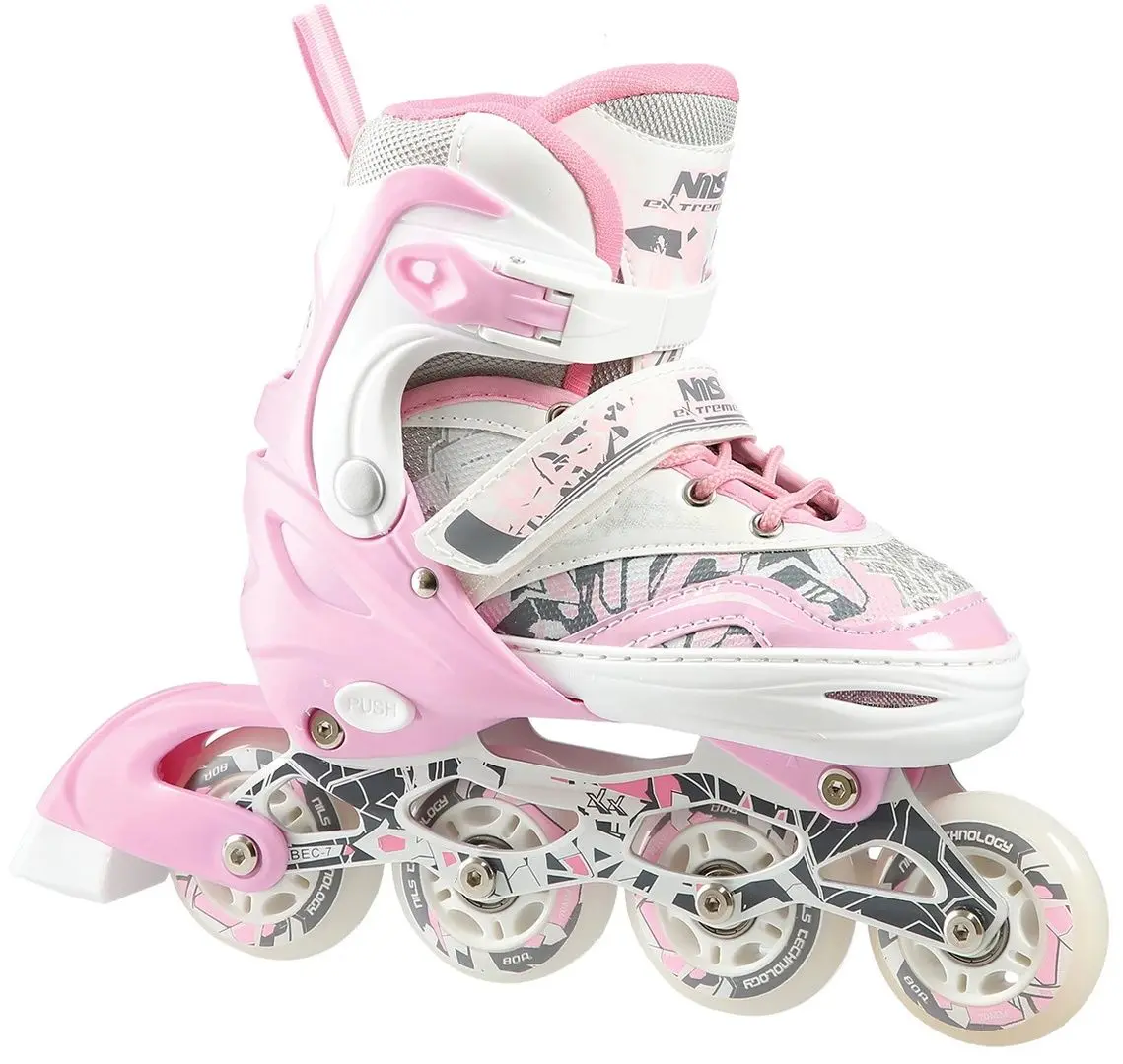 Patine cu rotile Nils Extreme 2in1 NF10927 39-42 (Pink)