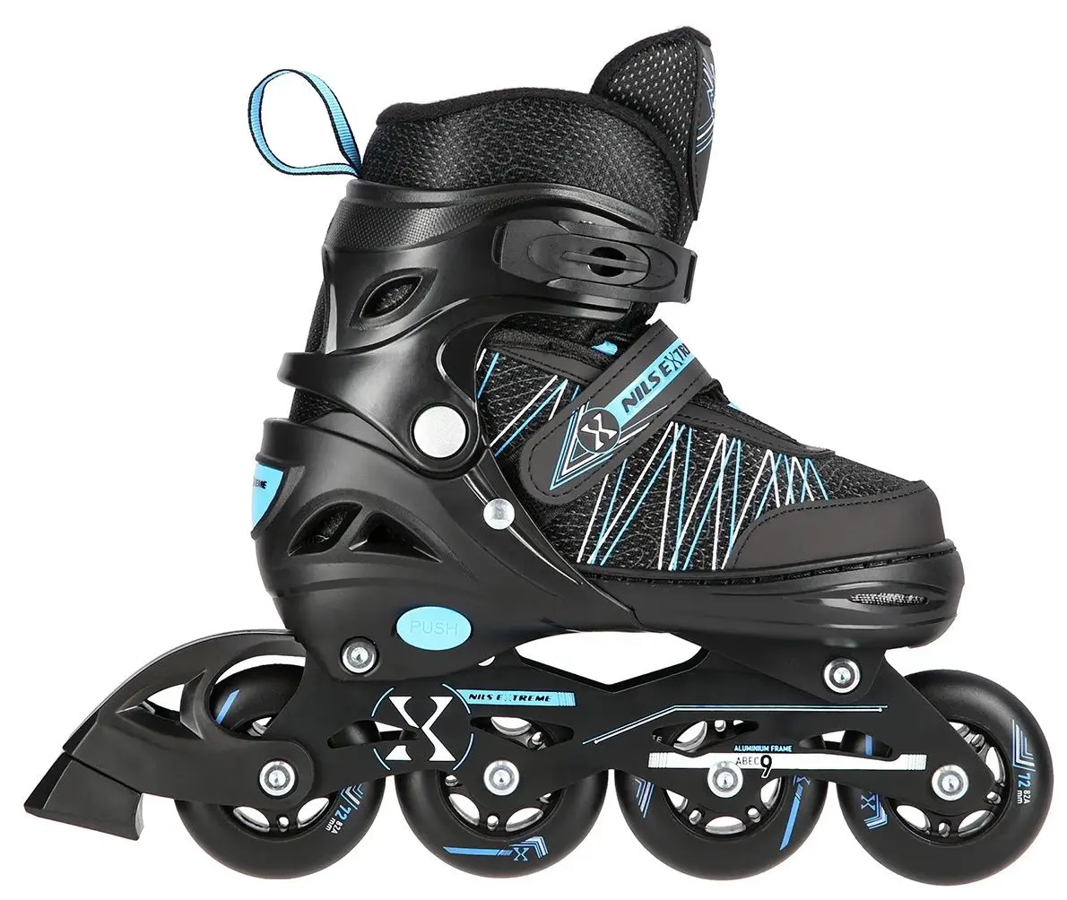 Patine cu rotile Nils Extreme 2in1 NH11912 31-34 (Black/Blue)
