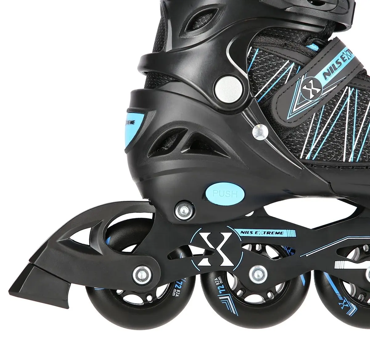 Patine cu rotile Nils Extreme 2in1 NH11912 31-34 (Black/Blue)