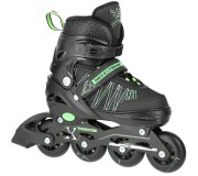 Роликовые коньки Nils Extreme 2in1 NH11912 35-38 (Black/Green)