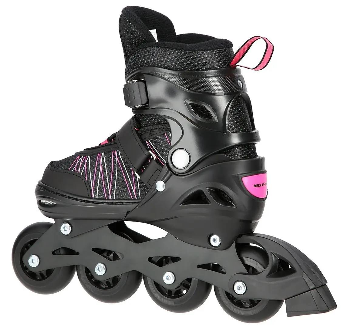 Patine cu rotile Nils Extreme 2in1 NH11912 35-38 (Black/Pink)
