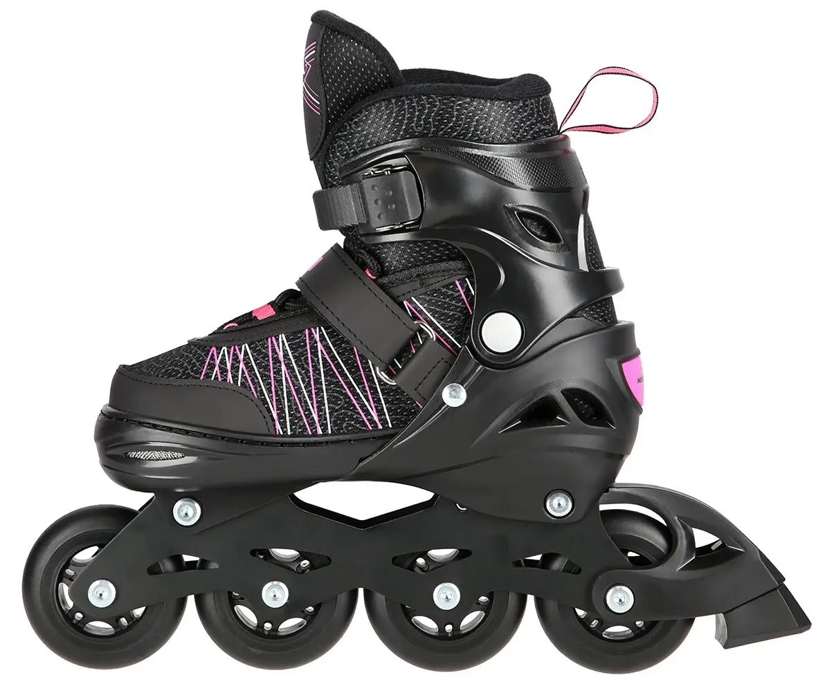 Patine cu rotile Nils Extreme 2in1 NH11912 35-38 (Black/Pink)