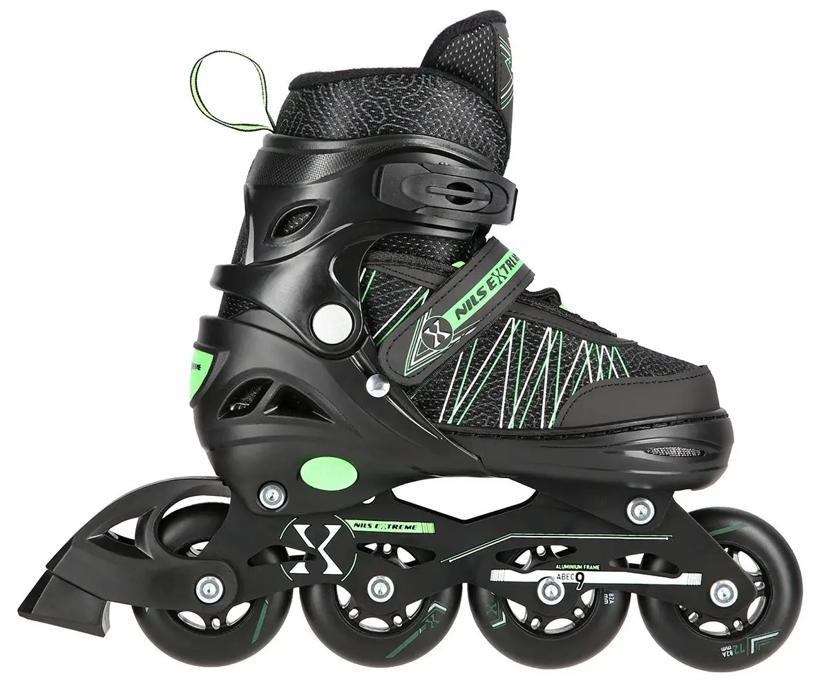 Patine cu rotile Nils Extreme 2in1 NH11912 39-42 (Black/Green)