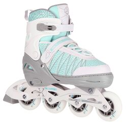 Patine cu rotile Nils Extreme 2in1 NH11912A 35-38 (White/Mint)