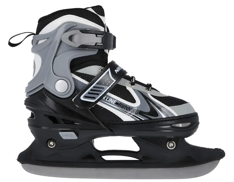 Роликовые коньки Nils Extreme 2in1 NH18188 29-33 (Black/Grey) - 2