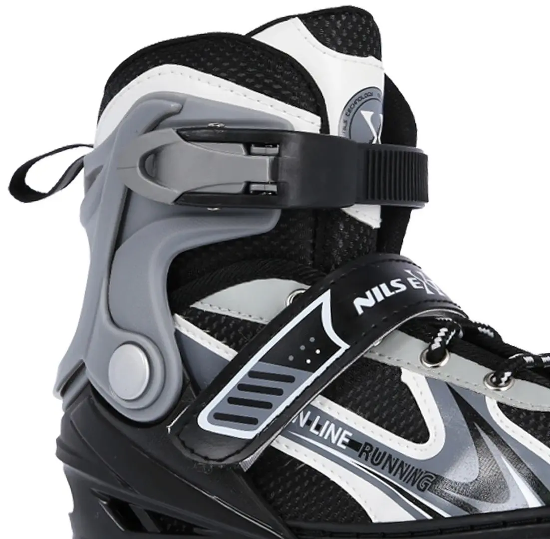 Роликовые коньки Nils Extreme 2in1 NH18188 29-33 (Black/Grey) - 6