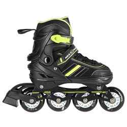 Patine cu rotile Nils Extreme 2in1 NH18191 34-38 (Black/Lime) Thumb