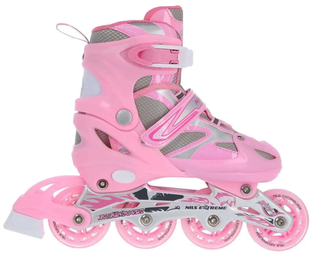 Patine cu rotile Nils Extreme 2in1 NH18366 39-42 (Pink) - 3