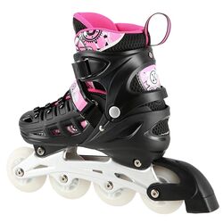Patine cu rotile Nils Extreme 4in1 LED NH10905 35-38 (Black/Pink) Thumb
