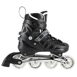 Роликовые коньки Nils Extreme 4in1 LED NH10905 39-42 (Black) Thumb