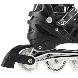 Роликовые коньки Nils Extreme 4in1 LED NH10905 39-42 (Black) Thumb