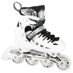 Patine cu rotile Nils Extreme 4in1 LED NH10905 39-42 (White)